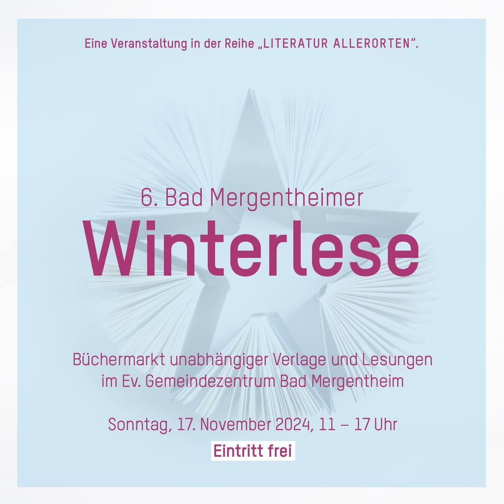 Winterlese2024_Social-Media-1 Foto Flyer 6. Bad Mergentheimer Winterlese